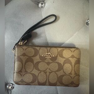 Coach Wristlet Double Sided